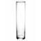 Cylindrical Transparent Glass Vase Perfect for Flowers and Decorative Fillers
